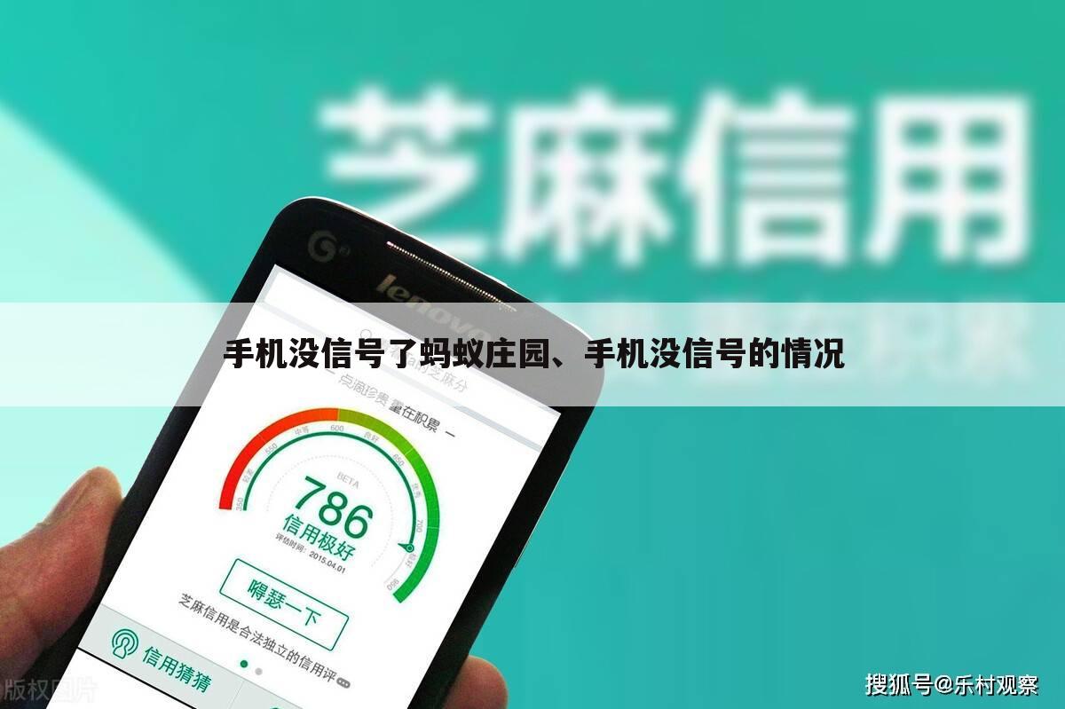 手机没信号了蚂蚁庄园、手机没信号的情况