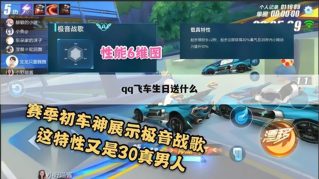 qq飞车生日送什么