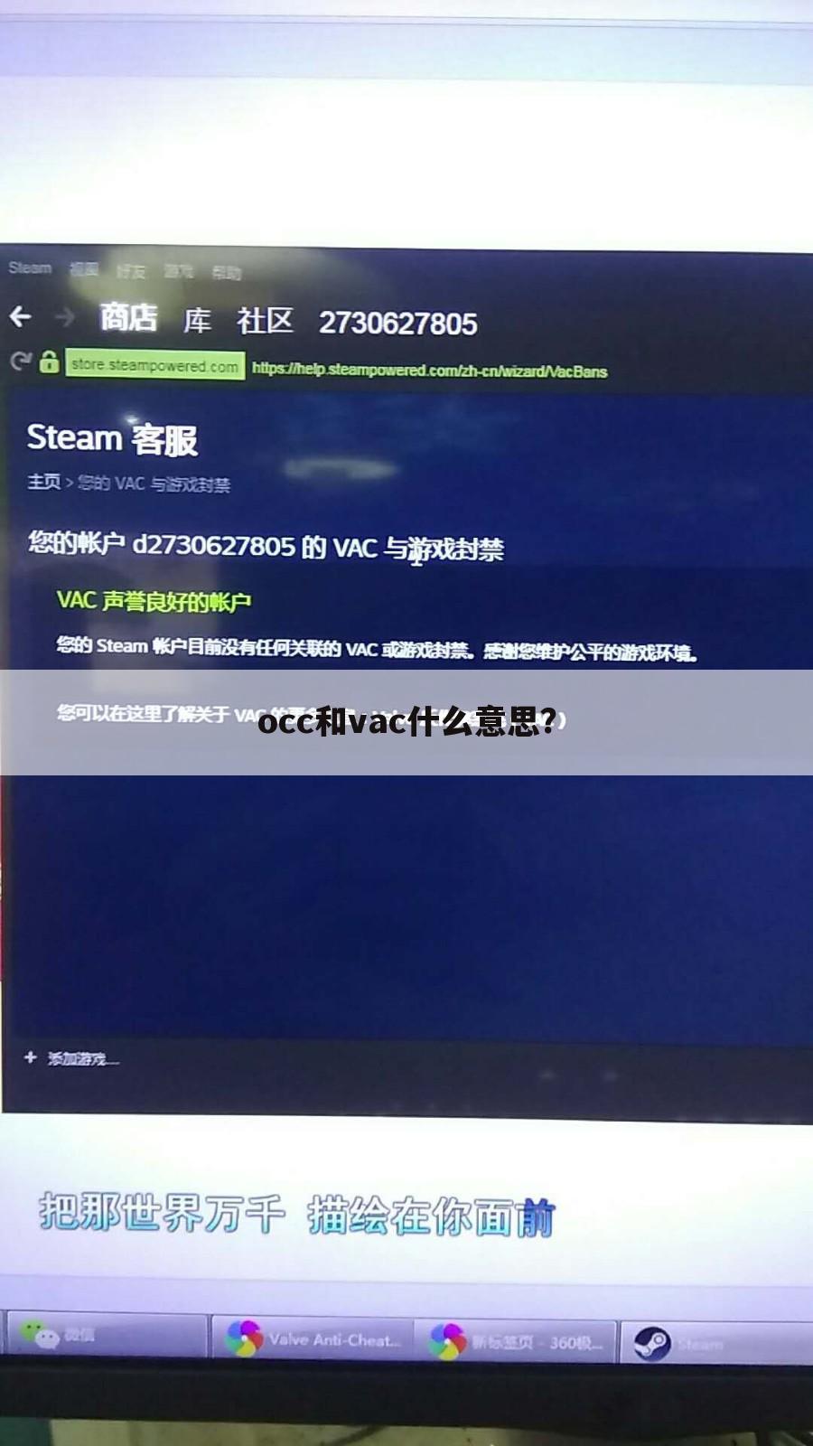 occ和vac什么意思?