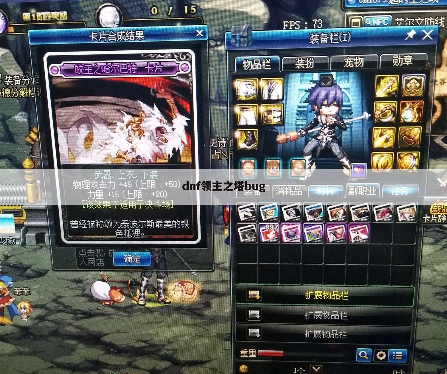 dnf领主之塔bug