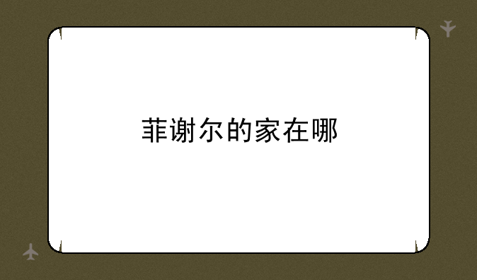 菲谢尔的家在哪