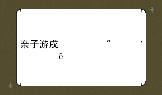 亲子游戏老爹汉堡店