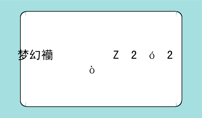 梦幻西游新区礼包大全？
