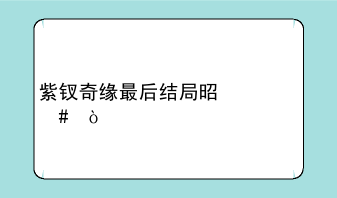 紫钗奇缘最后结局是什么？