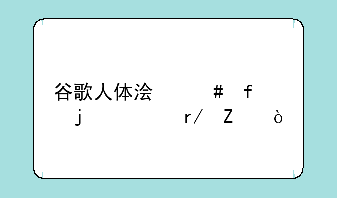 谷歌人体浏览器的观看方式